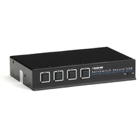 Secure Single-Monitor DVI-I USB KVM Switch - EAL4+, EAL2+, Certified