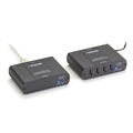 Emerald® USB 2.0 Switchable Extender – LAN, 4 Port