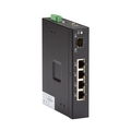 Industrial Gigabit Ethernet PoE+ Switch - Extreme Temperature, 5-Port