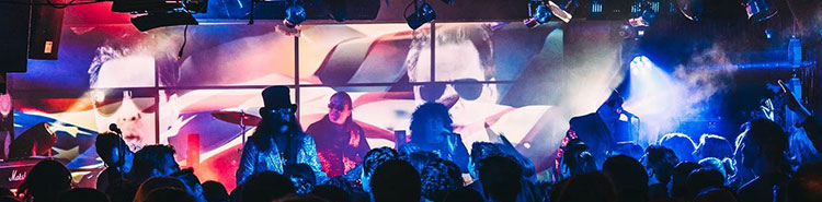 Osmo's Cosmos Rock Band On Stage