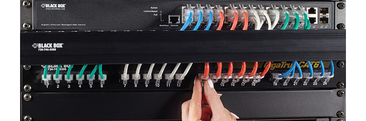 SlimNet 28-AWG Patch Cables from Black Box